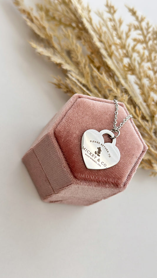 Inspired Heart Necklace