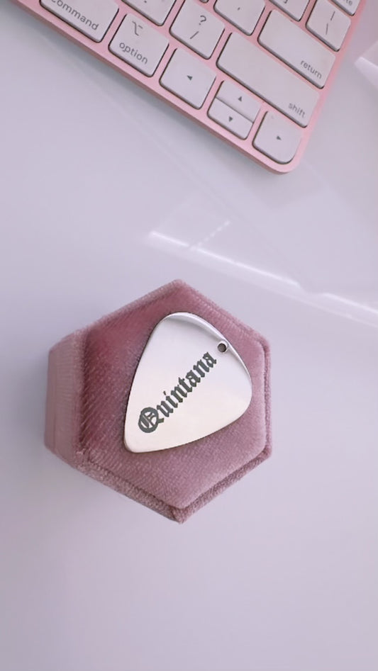 Personalized Guitar Pick