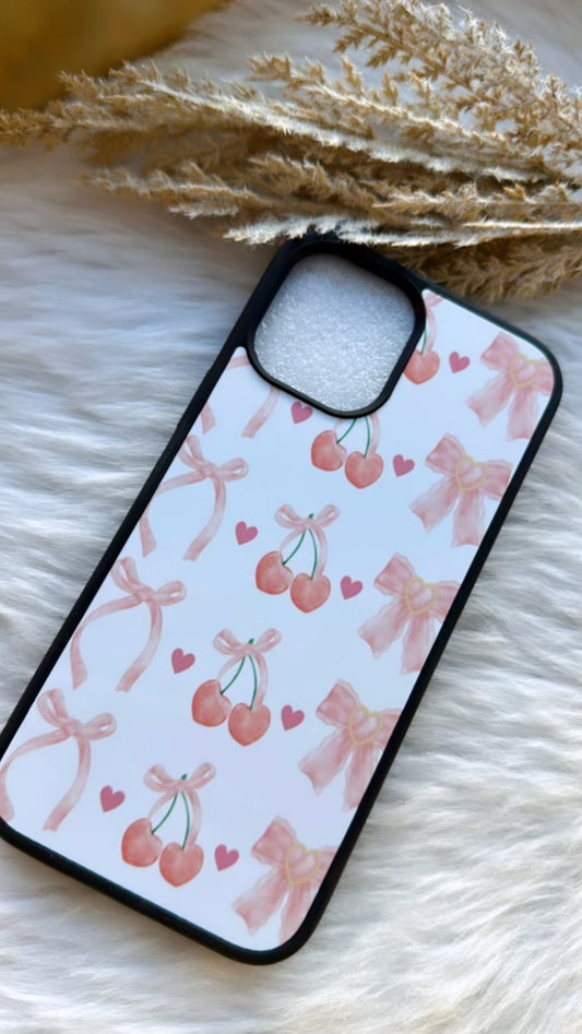 Personalized Phone Case Coquette Bows
