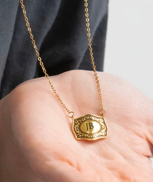 Kyle Buckle Personalized Necklace