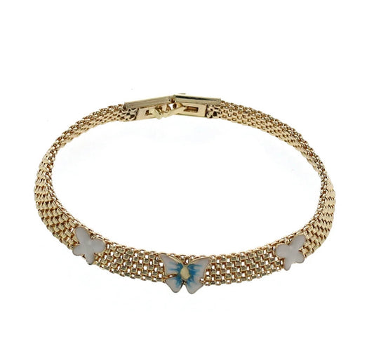 Cabby Butterfly Bracelet