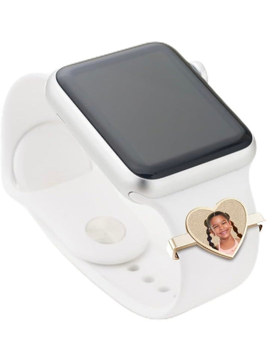 Personalized Photo Watch Band Charm