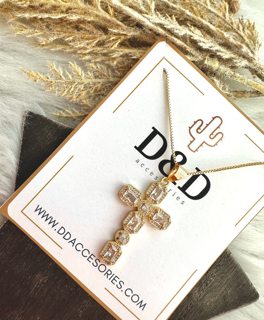 Katy Cross Necklace