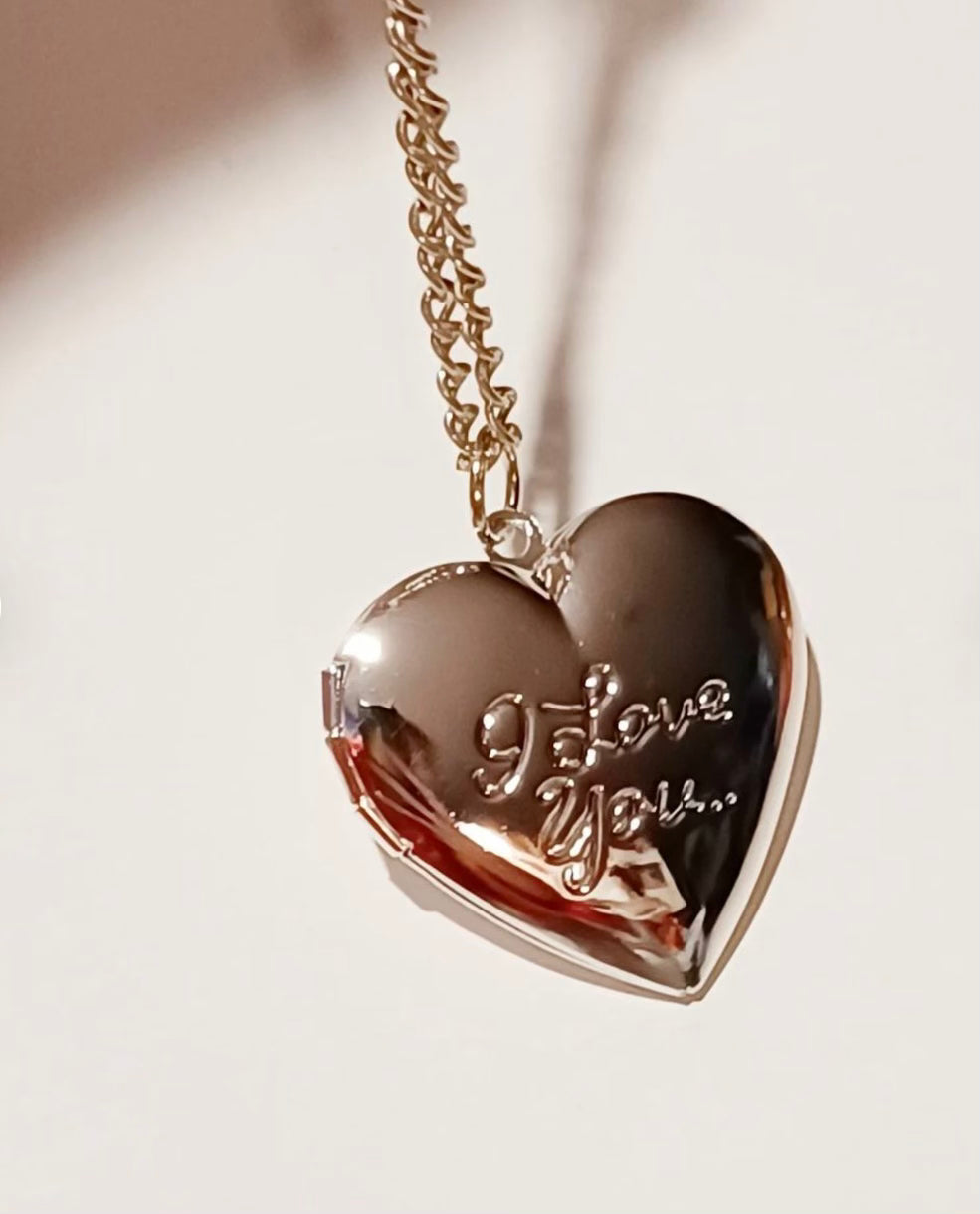 I love you Heart Locket