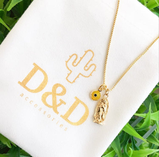 Dainty virgencita with charm