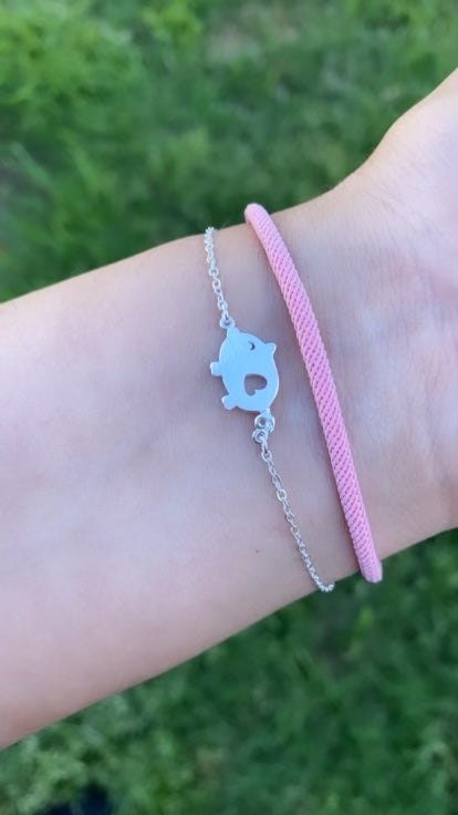 Pinky Silver Bracelet