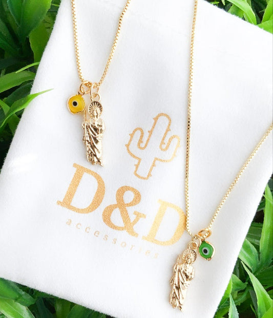 Sanjudas evil eye necklace