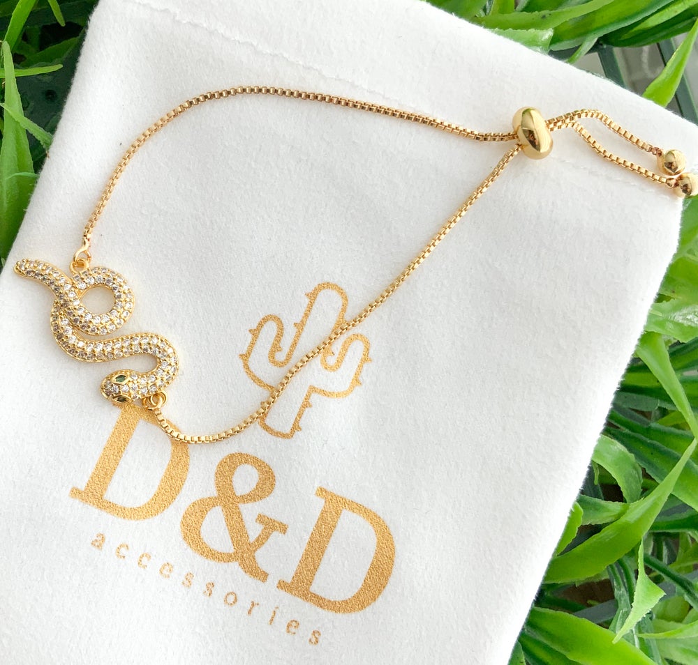 Snake adjustable bracelet