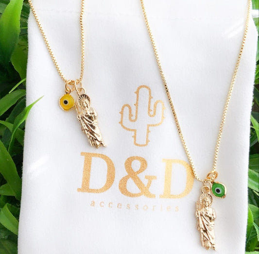 Sanjudas evil eye necklace