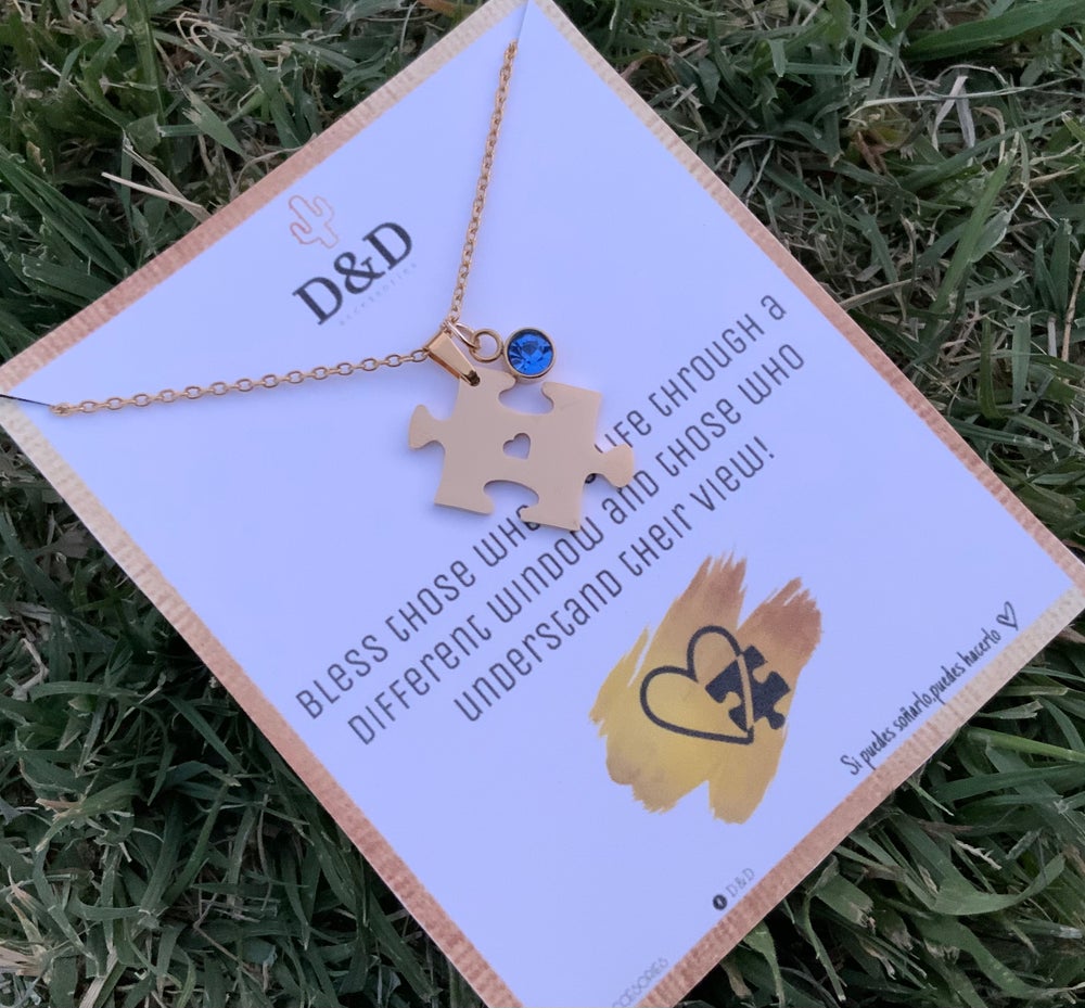 AUTISM LOVE CHARM NECKLACE