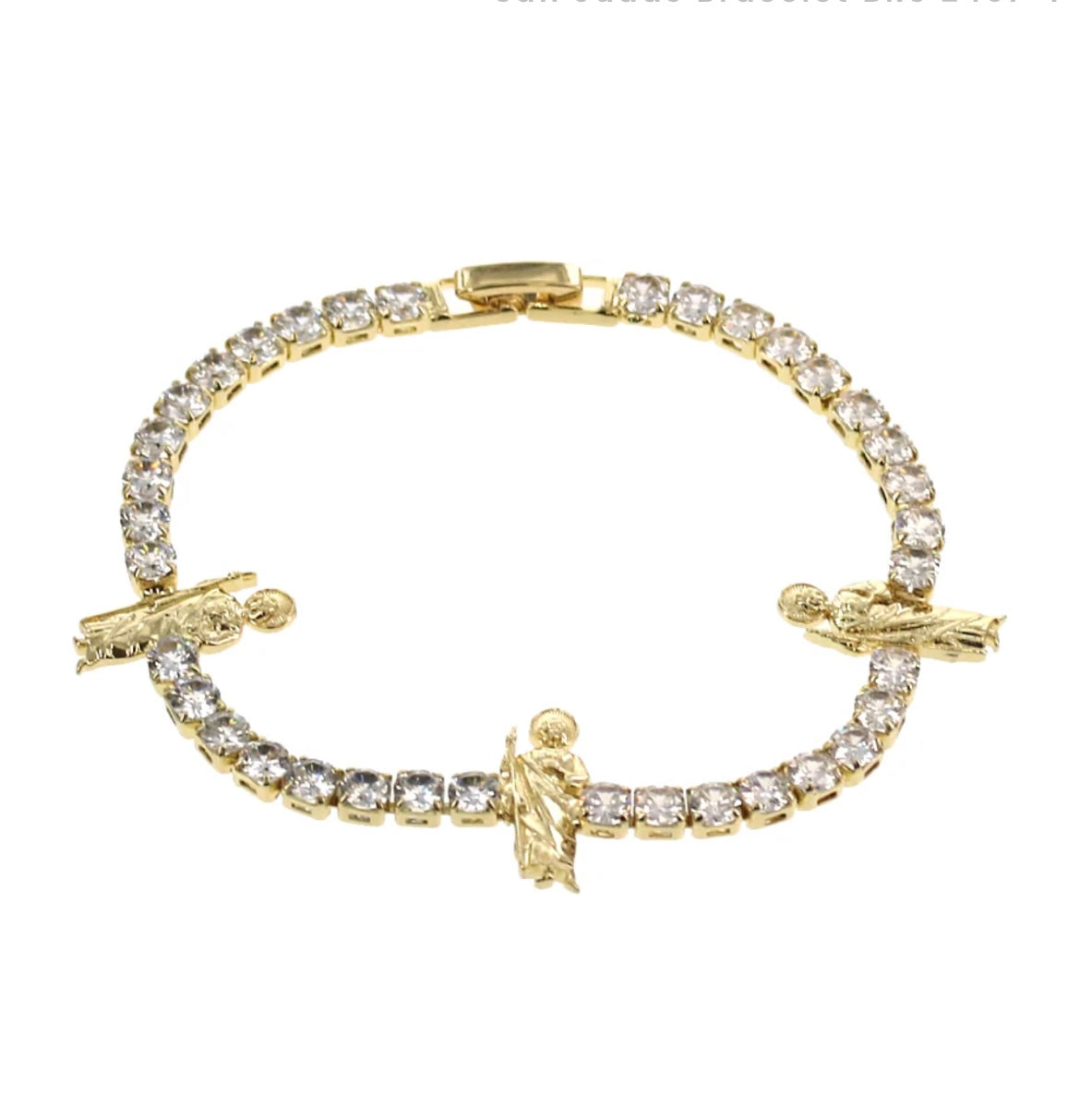 Faith 3 Bracelet /SanJudas/Guadalupe