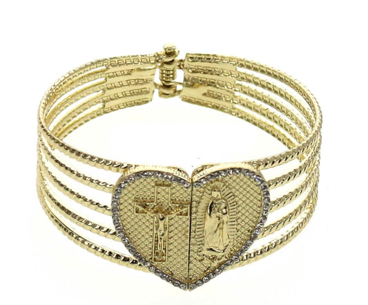 Fe Heart Bangle
