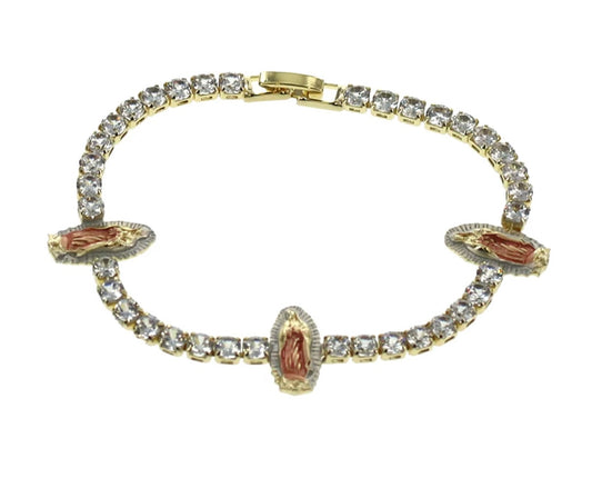 Faith 3 Bracelet /SanJudas/Guadalupe