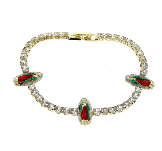 Faith 3 Bracelet /SanJudas/Guadalupe