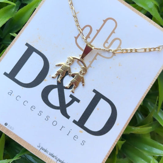 Mom Necklace gold tone