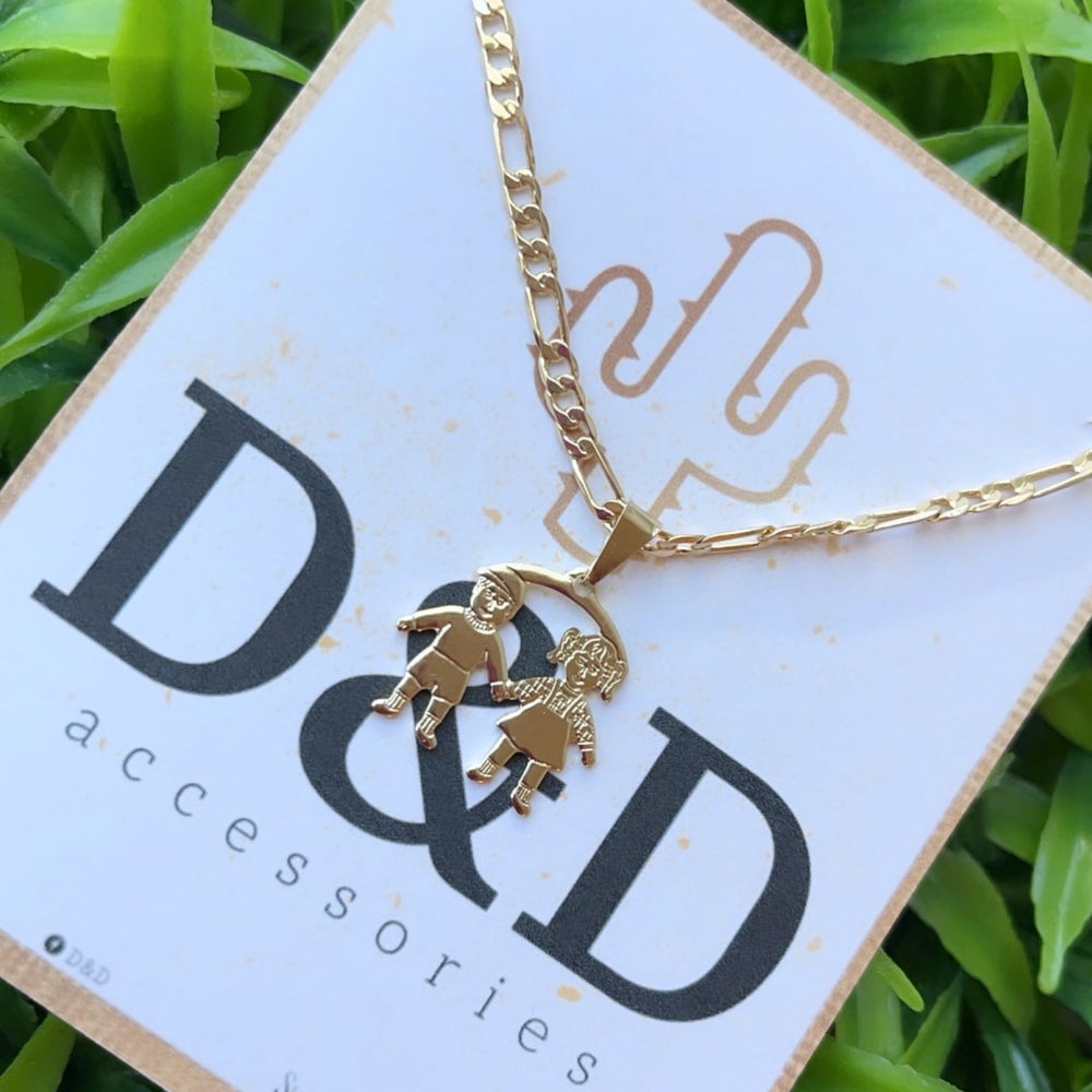 Mom Necklace gold tone