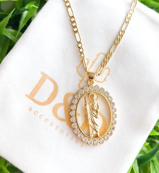 Sanjudas Oval necklace