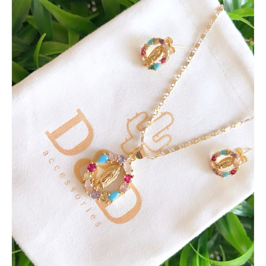 Virgencita set Multicolor