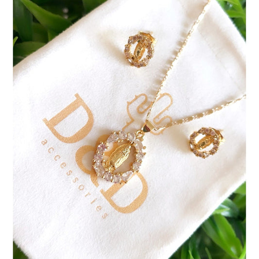 Virgencita set white