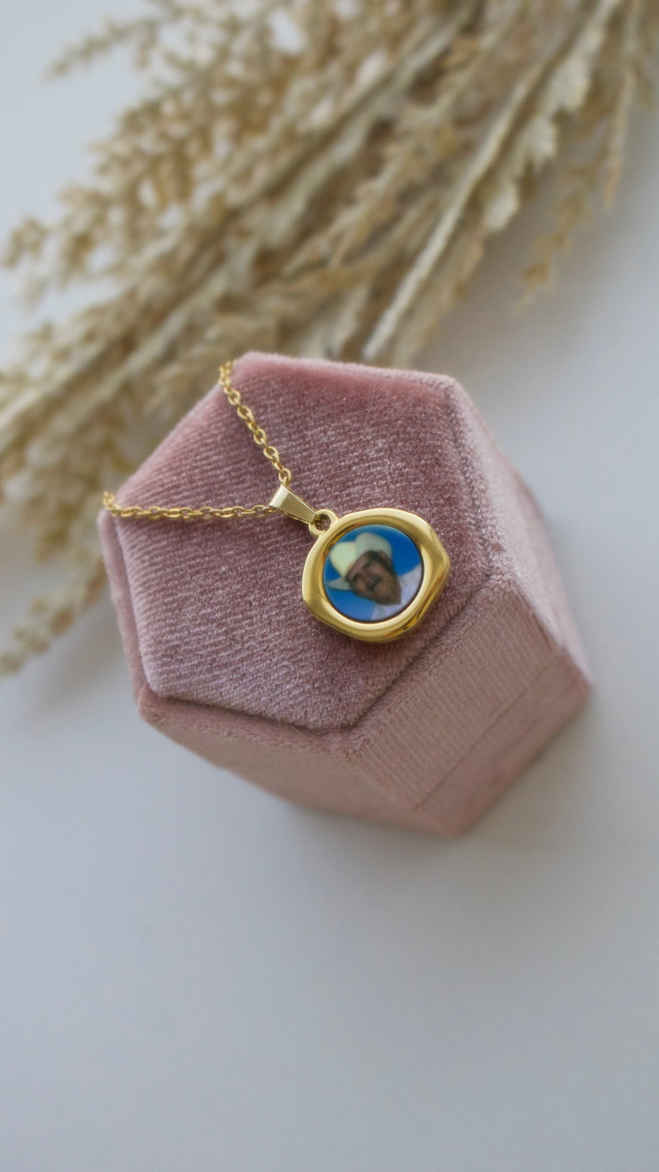 Personalized Dainty Foi Necklace