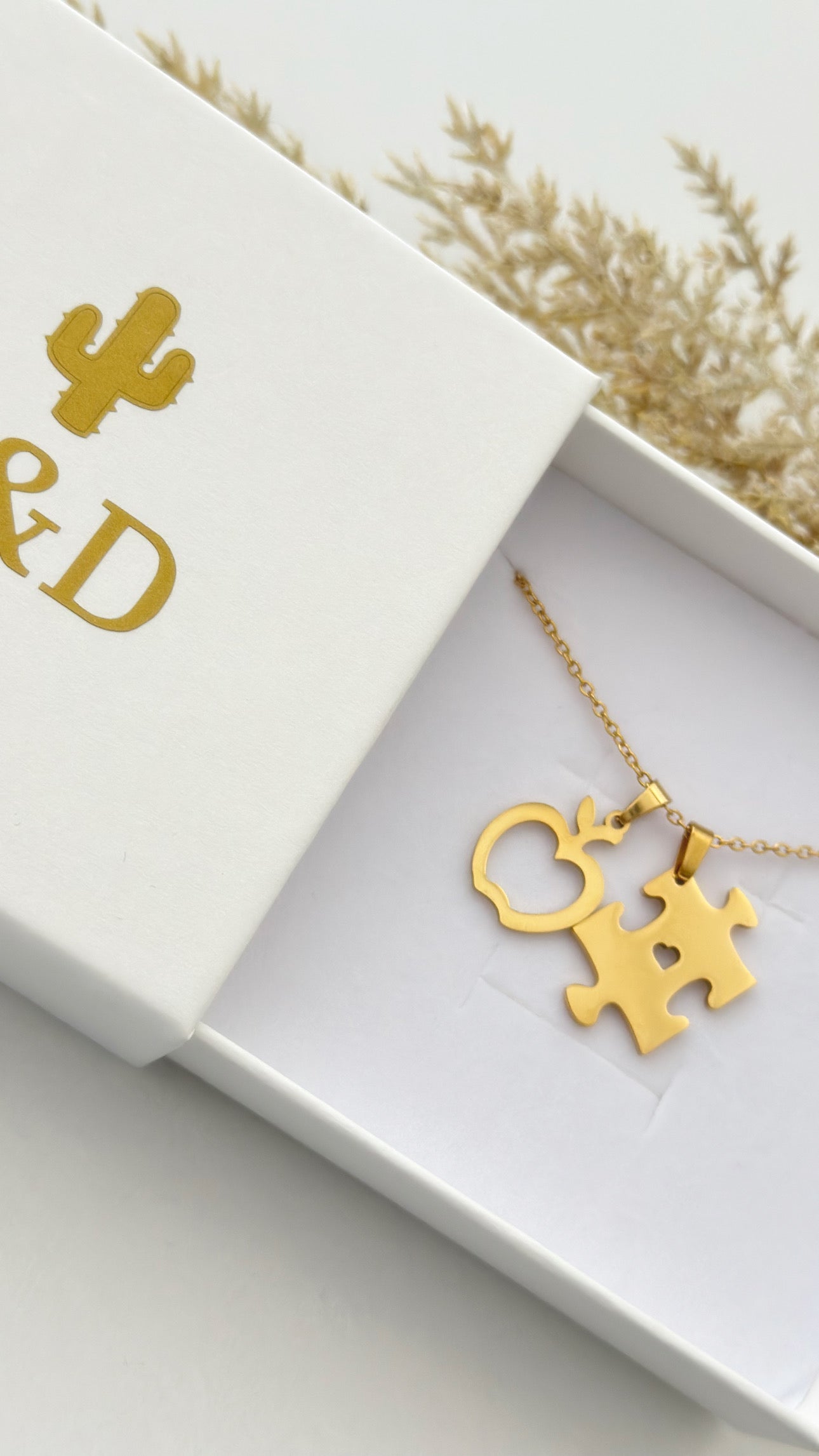 Puzzle Teacher Necklace