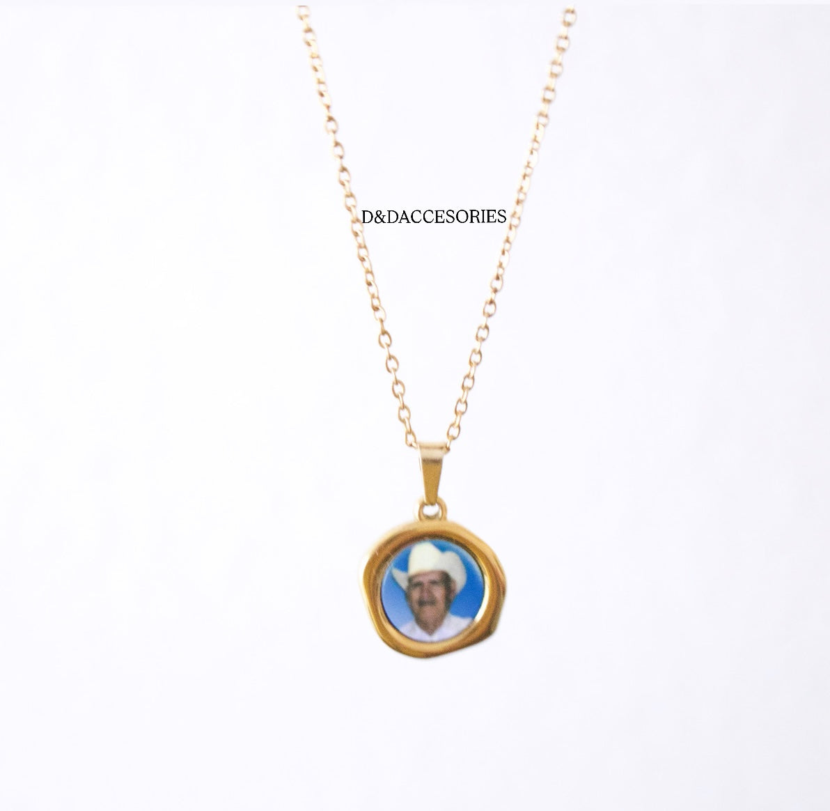 Personalized Dainty Foi Necklace