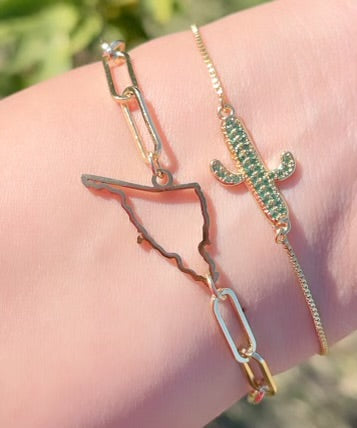 SONORA OUTLINE CLIP BRACELET