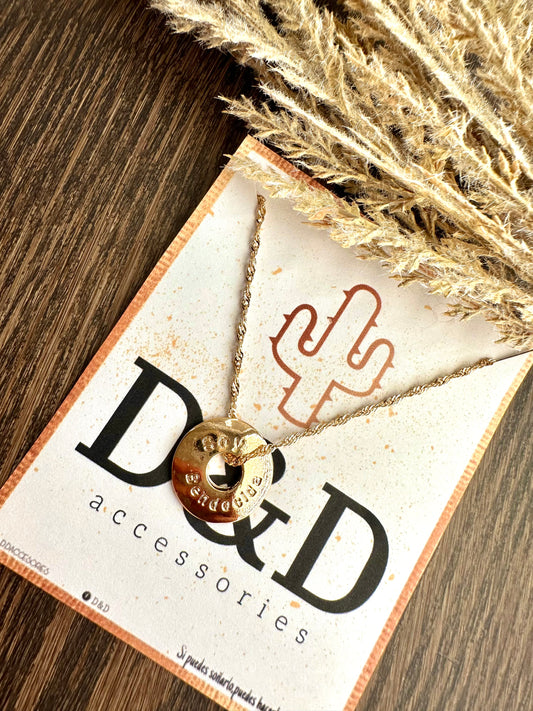 Soy Bendecida Necklace