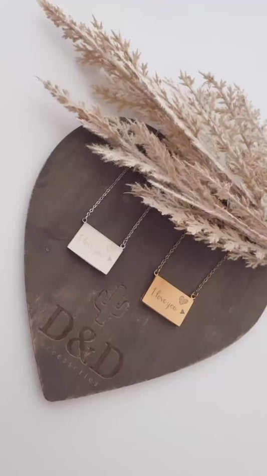 Personalized Memories Necklace