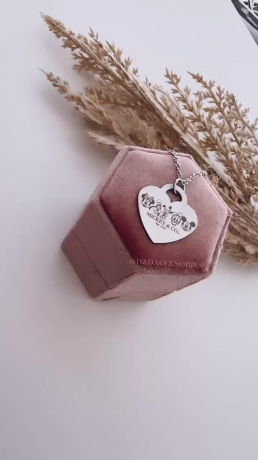 Inspired Heart Necklace