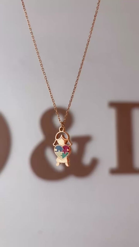 Autism Love Necklace 2