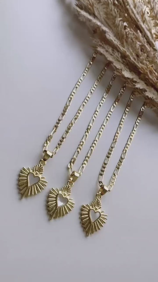 Golden Heart Necklace