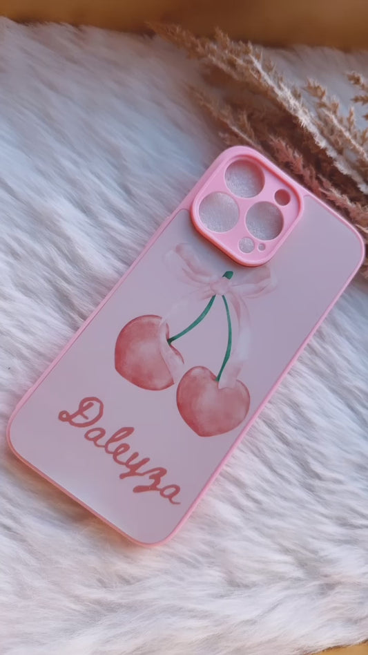 Personalized Name Coquette Phone Case