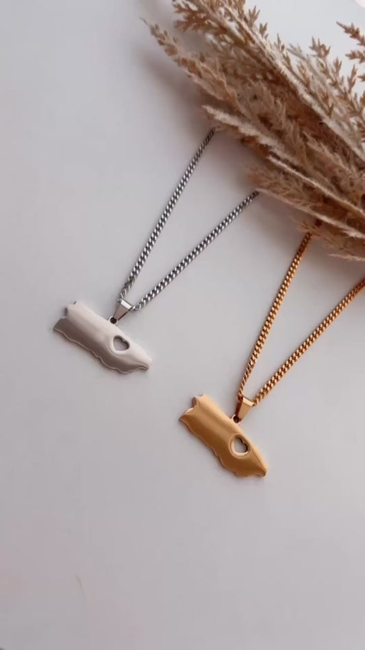 Puerto Rico G Chain Necklace