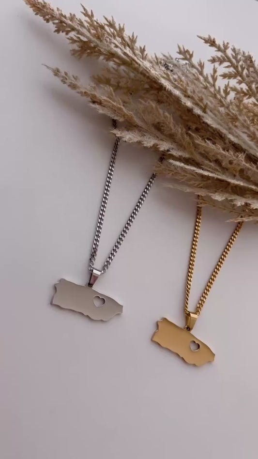Puerto Rico G Chain Necklace