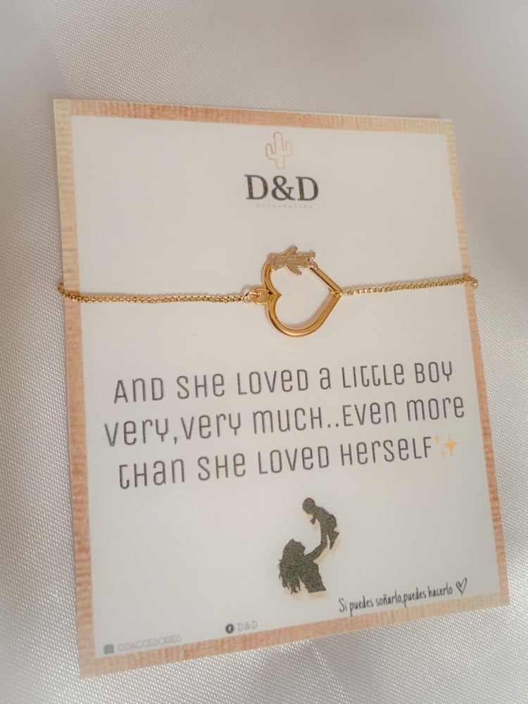 Boy/Girl Heart Adjustable Bracelet