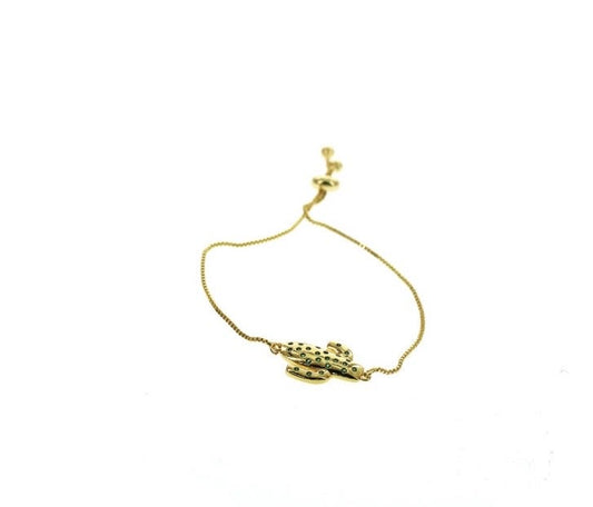 Cactuz CZ Adjustable Bracelet