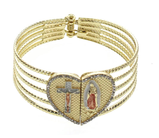 Fe Heart Bangle