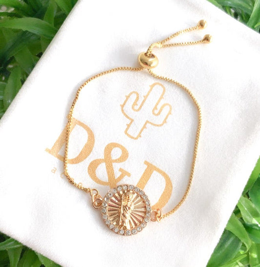 San judas adjustable bracelet