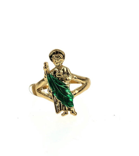 SanJudas Green Ring